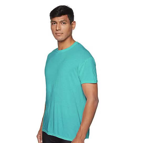 3-Pack: Men's Laviva Active Moisture Wicking Dry Fit Crew Neck Shirts DailySale