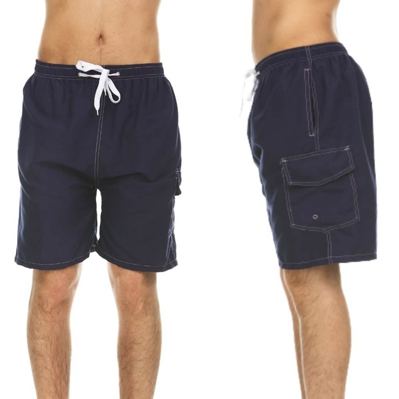 3-Pack: Men's Quick-Dry Swim Shorts DailySale