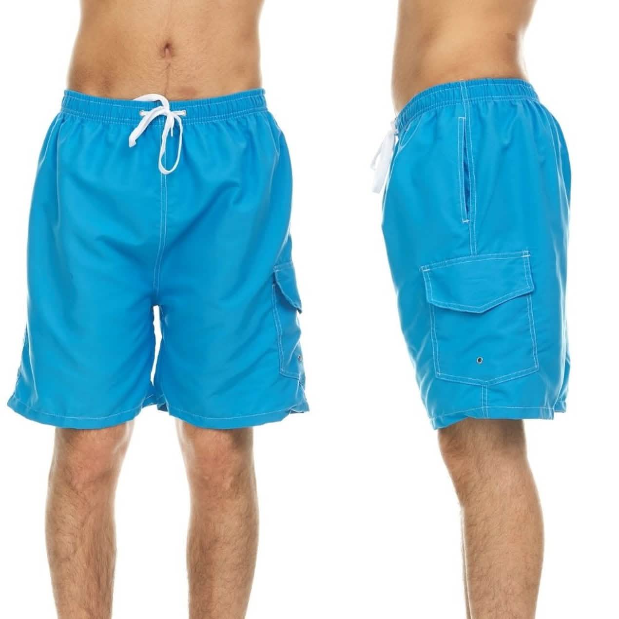 3-Pack: Men's Quick-Dry Swim Shorts DailySale