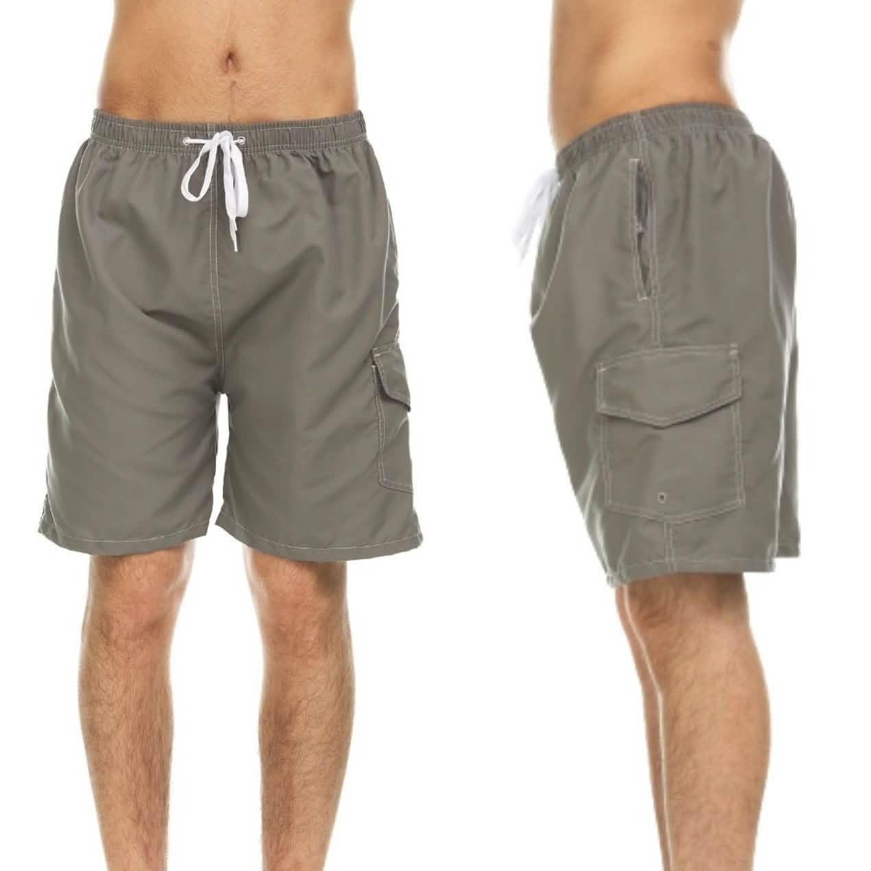 3-Pack: Men's Quick-Dry Swim Shorts DailySale