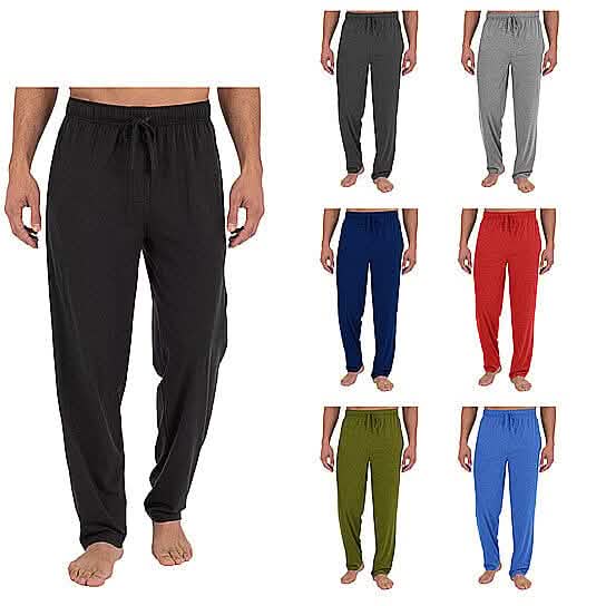 3-Pack: Men's Solid Sleep Pajama Pants DailySale