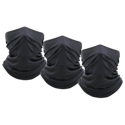 3-Pack: Moisture Wicking Breathable Stretch Gaiter Neck Face Mask DailySale