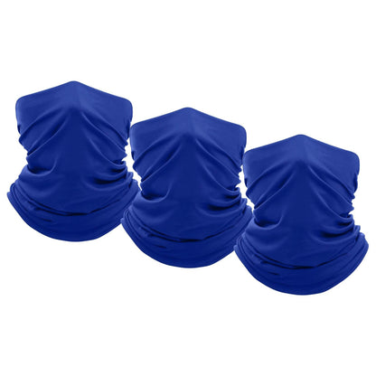 3-Pack: Moisture Wicking Breathable Stretch Gaiter Neck Face Mask DailySale