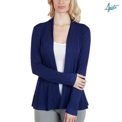 3-Pack: Multicolor Agiato Modern Basic Cardigans - Extra Small DailySale