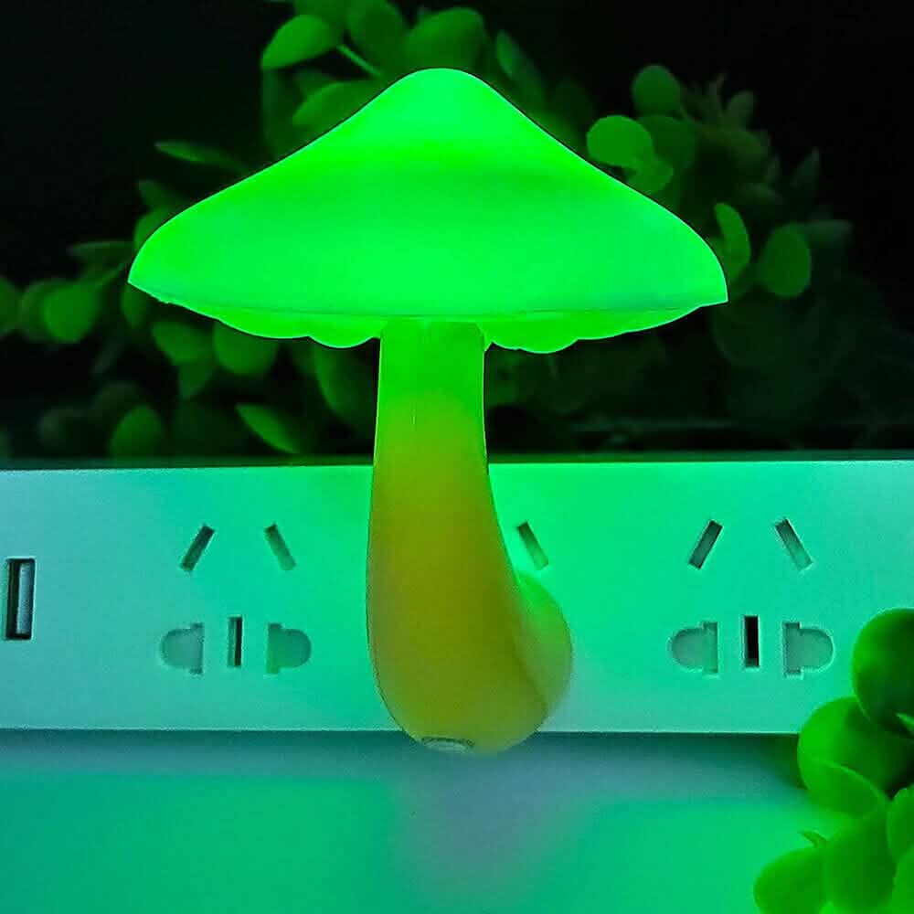 3-Pack: Mushroom Night Light with Dusk to Dawn Sensor DailySale