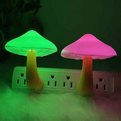 3-Pack: Mushroom Night Light with Dusk to Dawn Sensor DailySale