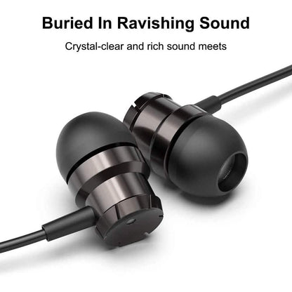 3-Pack: Noise Isolating Tangle Free In-Ear Headphones with Microphone DailySale
