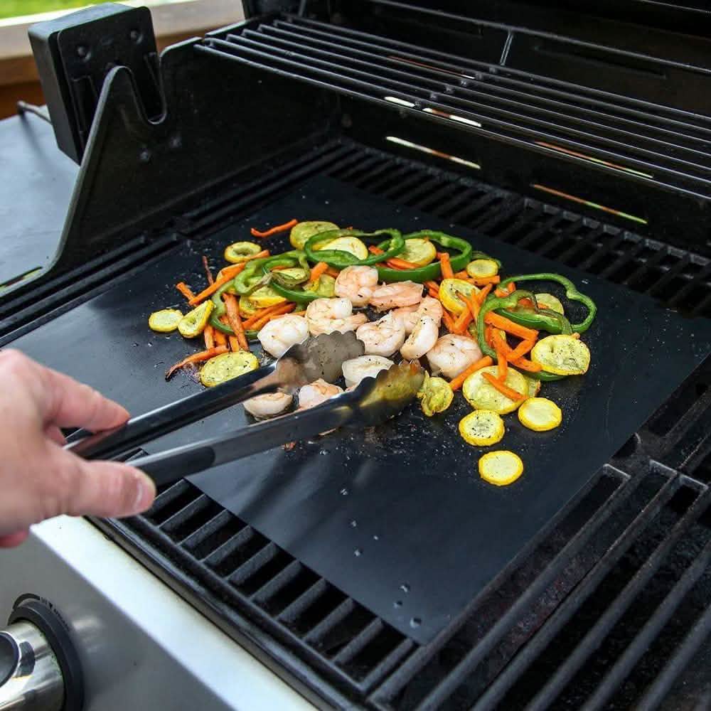 3-Pack: Non-Stick BBQ Grill Mats DailySale