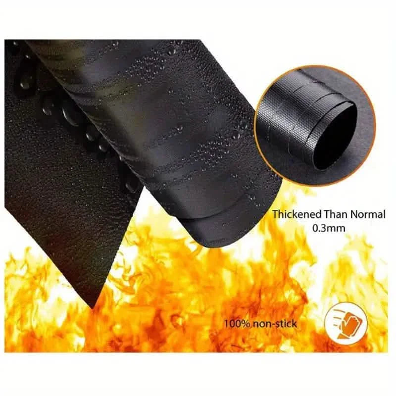 3-Pack: Non-Stick BBQ Grill Mesh Mats DailySale