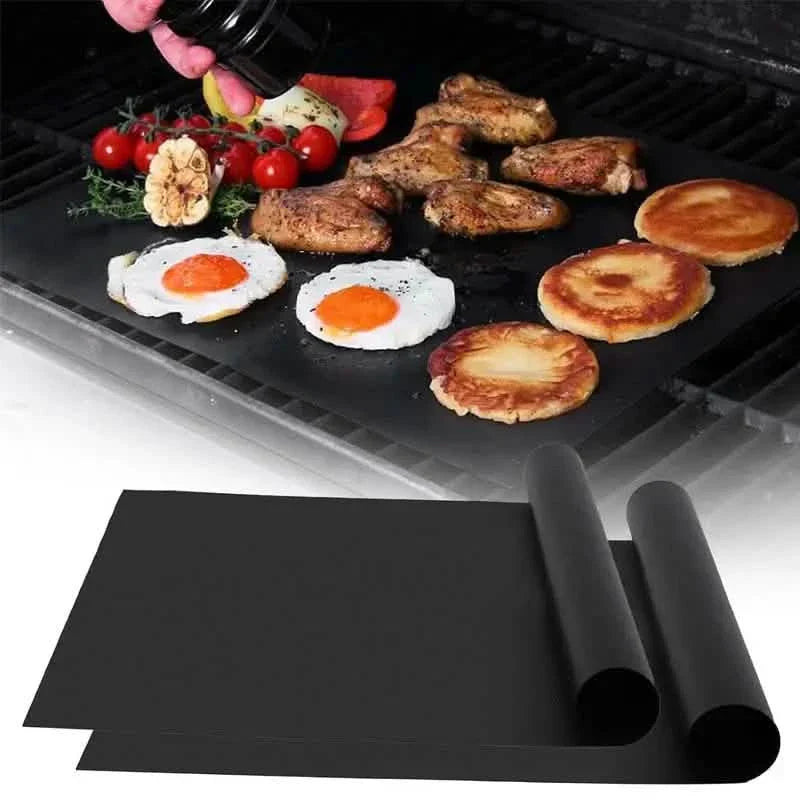 3-Pack: Non-Stick BBQ Grill Mesh Mats DailySale