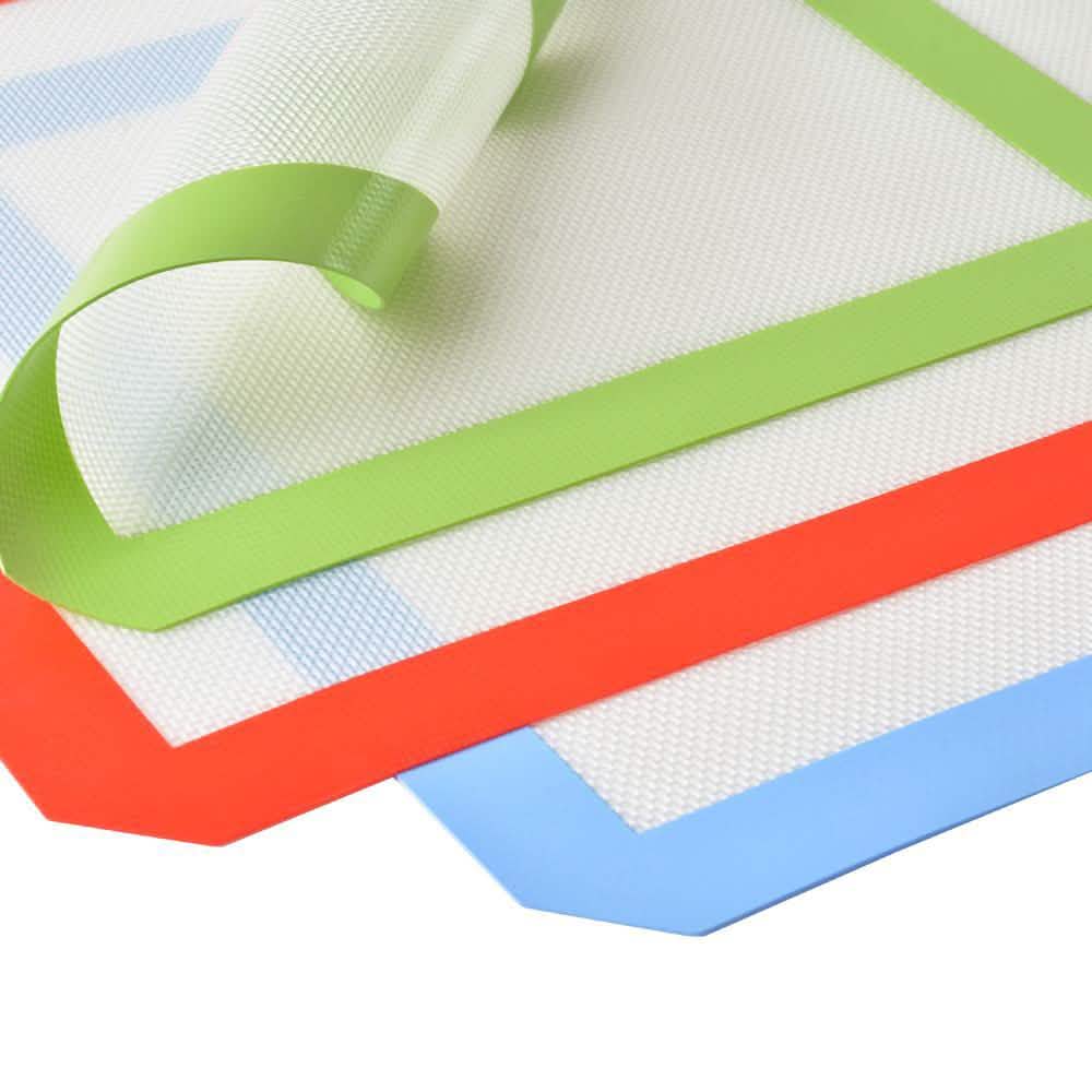 3-Pack: Non-Stick Heat Resistant Silicone Baking Mat DailySale