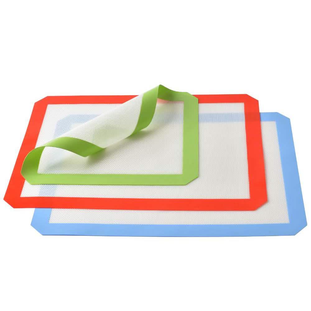 3-Pack: Non-Stick Heat Resistant Silicone Baking Mat DailySale