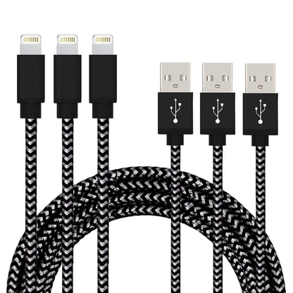 3-Pack: Nylon Braided Cables DailySale