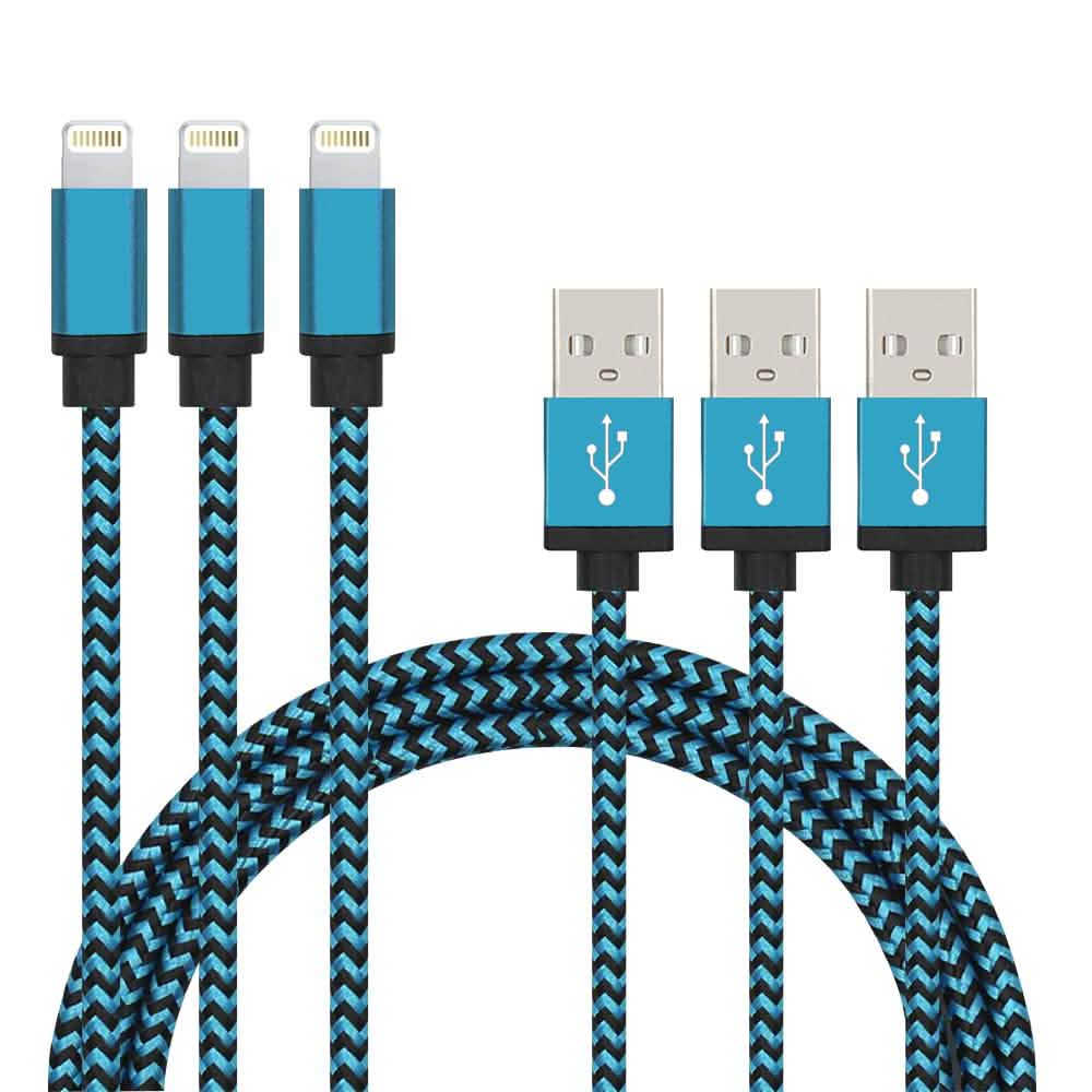 3-Pack: Nylon Braided Cables DailySale