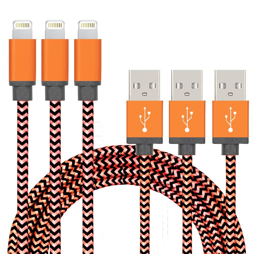 3-Pack: Nylon Braided Cables DailySale