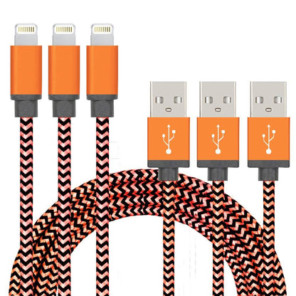 3-Pack: Nylon Braided Cables DailySale