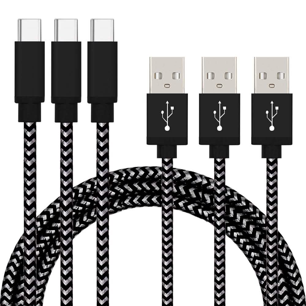 3-Pack: Nylon Braided Cables DailySale