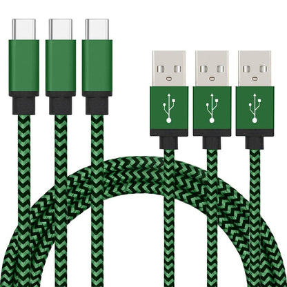 3-Pack: Nylon Braided Cables DailySale