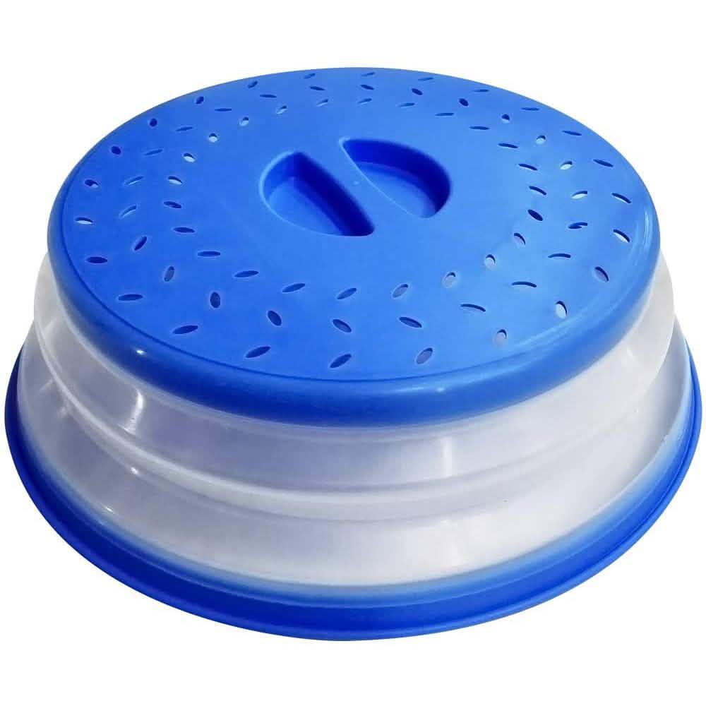 3-Pack: OUZIFISH 10.5 inch Collapsible Food Plate Lid Cover DailySale
