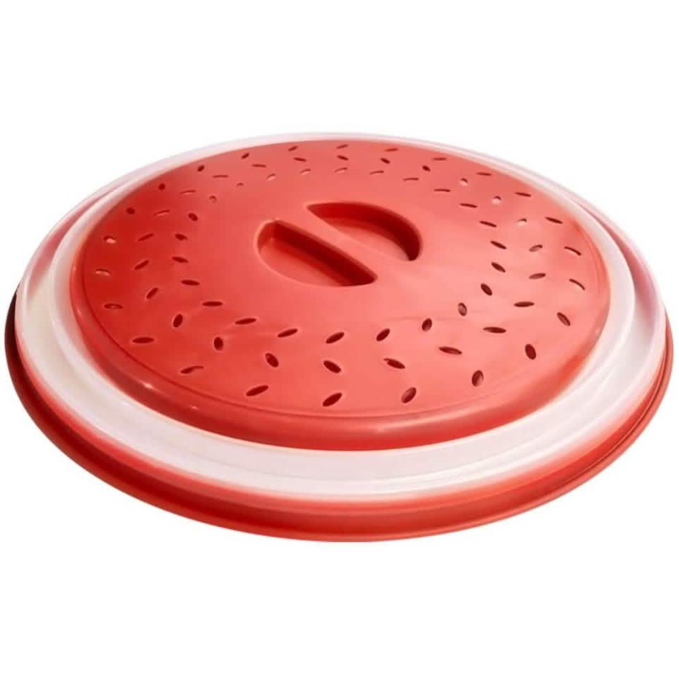 3-Pack: OUZIFISH 10.5 inch Collapsible Food Plate Lid Cover DailySale