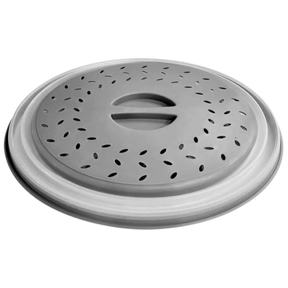 3-Pack: OUZIFISH 10.5 inch Collapsible Food Plate Lid Cover DailySale