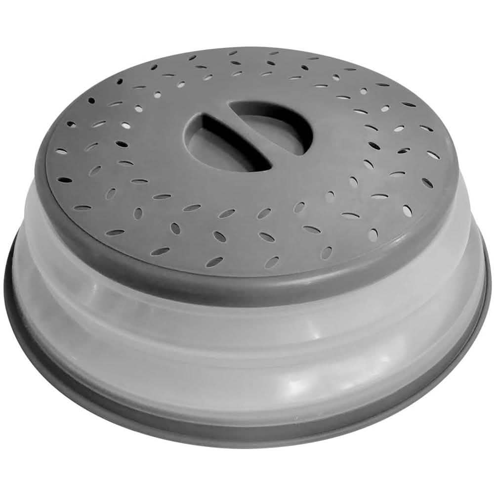 3-Pack: OUZIFISH 10.5 inch Collapsible Food Plate Lid Cover DailySale