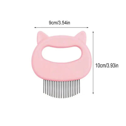 3-Pack: Pet Deshedding Brush Grooming and Shedding Matted Fur Remover Massage Dematting Tool DailySale