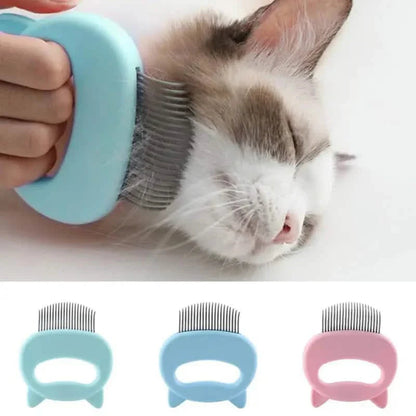3-Pack: Pet Deshedding Brush Grooming and Shedding Matted Fur Remover Massage Dematting Tool DailySale