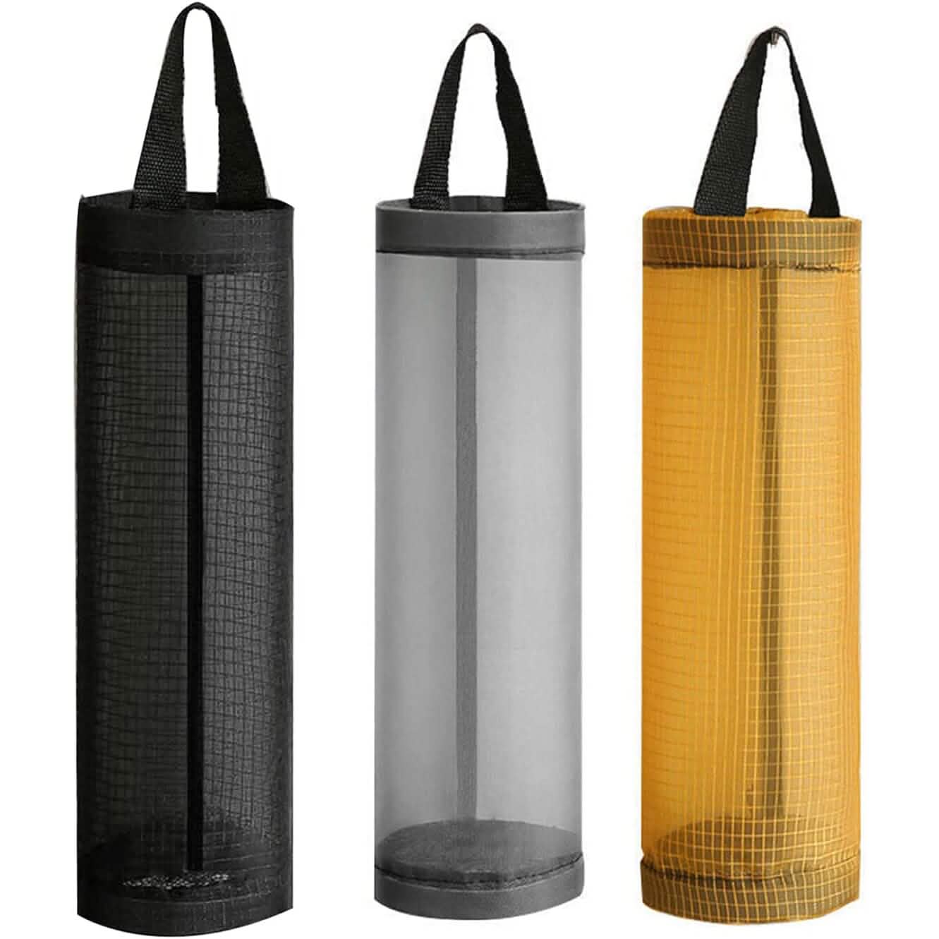 3-Pack: Plastic Mesh Grocery Bag Holder DailySale