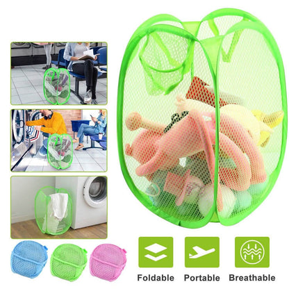 3-Pack: Pop-Up Laundry Hampers Foldable DailySale