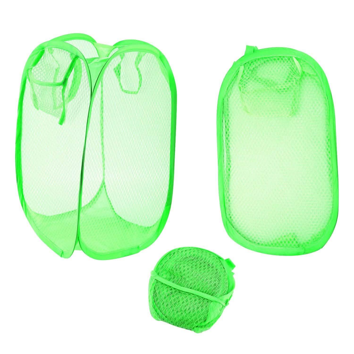 3-Pack: Pop-Up Laundry Hampers Foldable DailySale