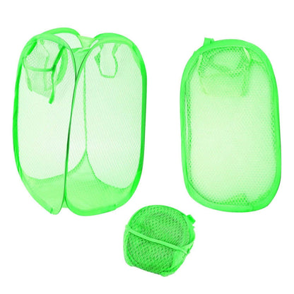 3-Pack: Pop-Up Laundry Hampers Foldable DailySale