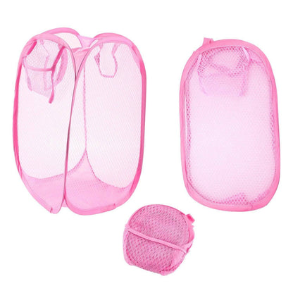 3-Pack: Pop-Up Laundry Hampers Foldable DailySale