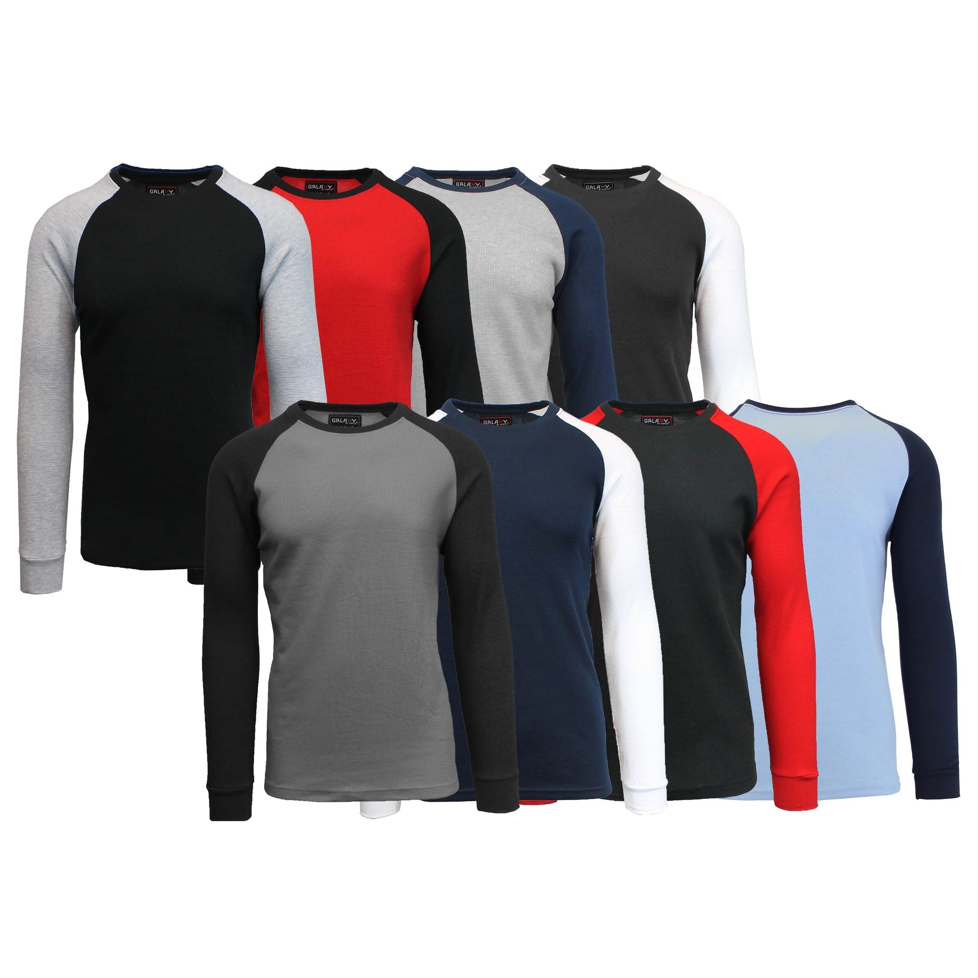 3-Pack: Raglan Sleeve Thermal Shirt DailySale