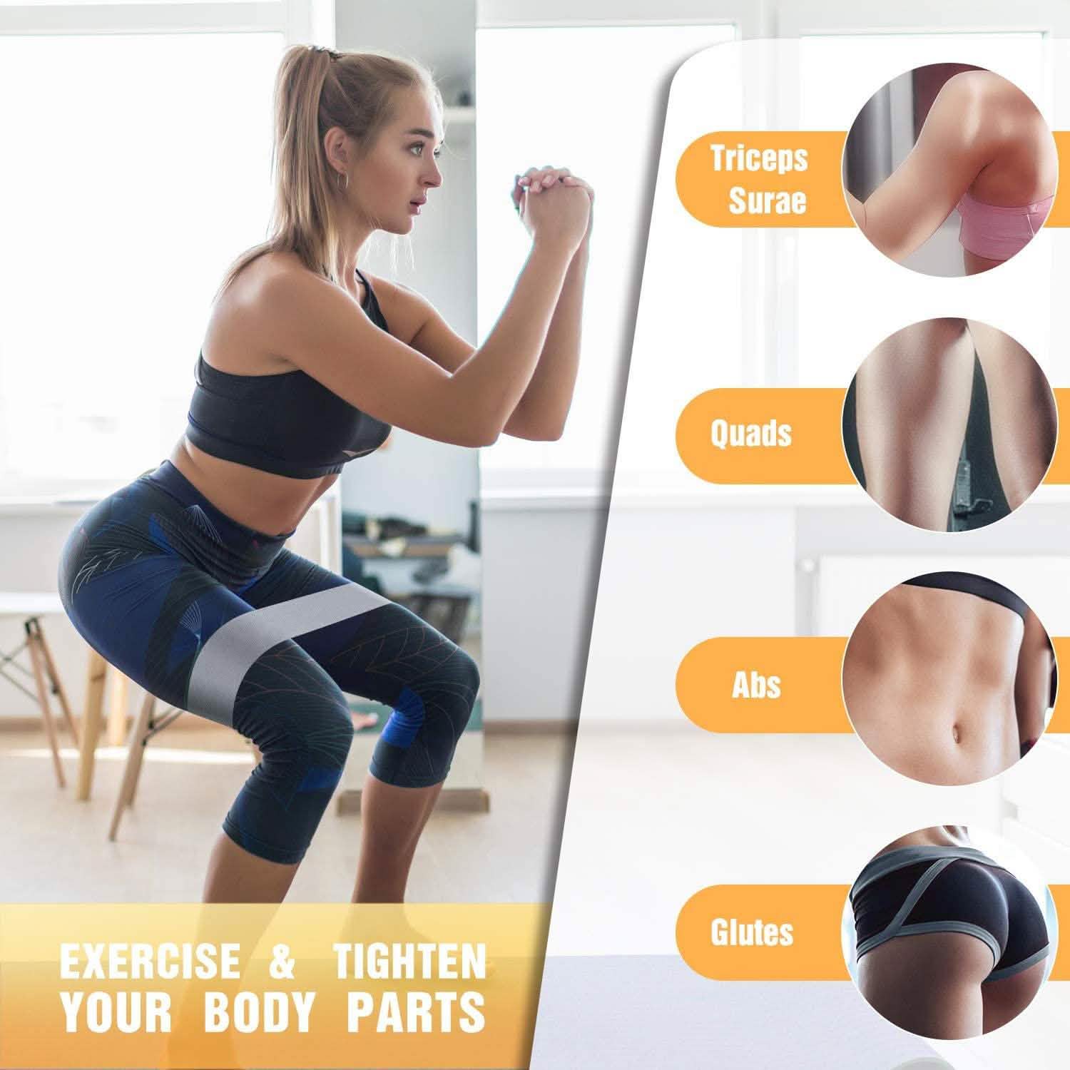 3-Pack: Resistance Bands for Legs and Butt Exercise DailySale