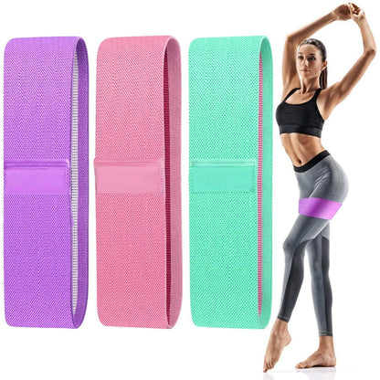 3-Pack: Resistance Bands for Legs and Butt Exercise DailySale