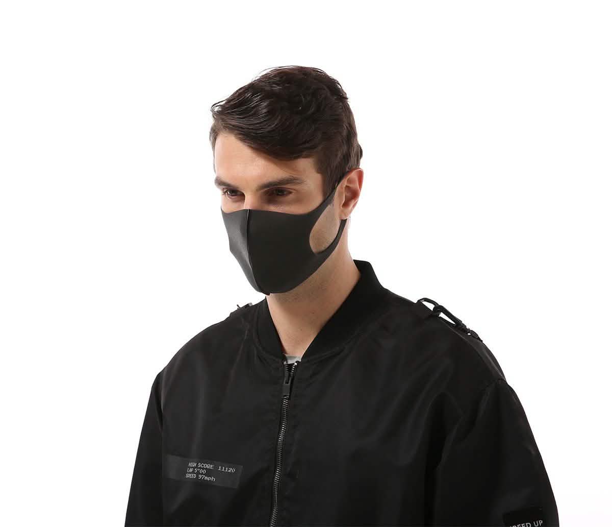 3-Pack: Reusable Black Face Mask DailySale