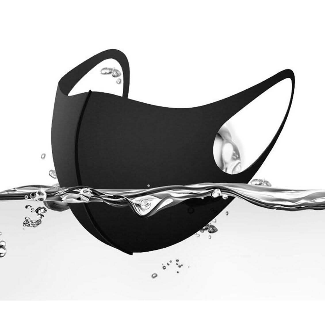 3-Pack: Reusable Black Face Mask DailySale