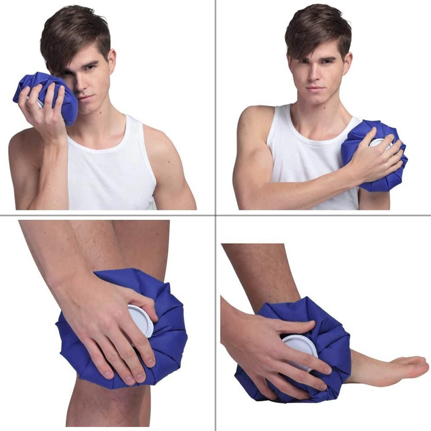 3-Pack: Reusable Ice Bag Pain Relief Heat Pack Sports Injury First Aid DailySale