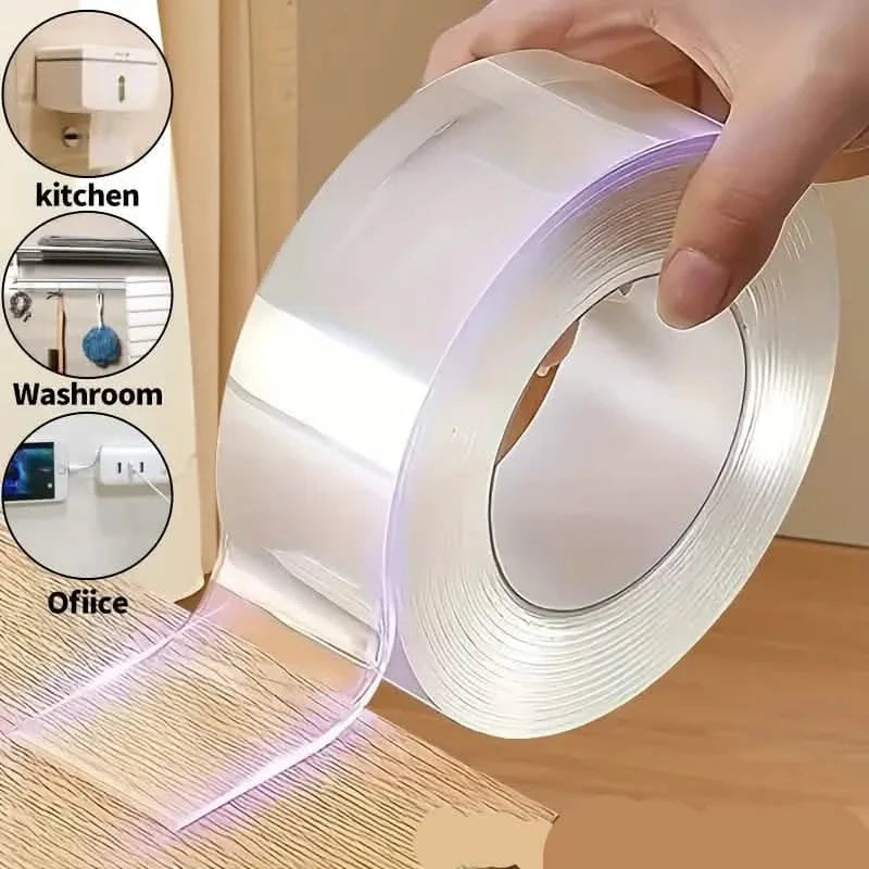 3-Pack: Reusable & Washable Nano Double-Sided Tape DailySale