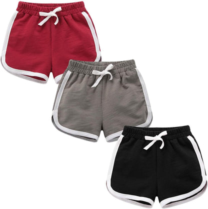 3-Pack: Running Athletic Cotton Shorts DailySale
