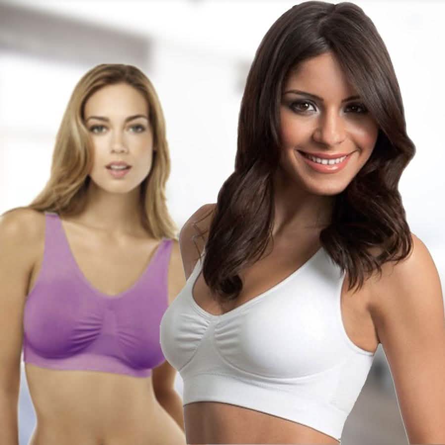 3-Pack: Seamless Miracle Bras with Removable Pads - Assorted Color Sets DailySale