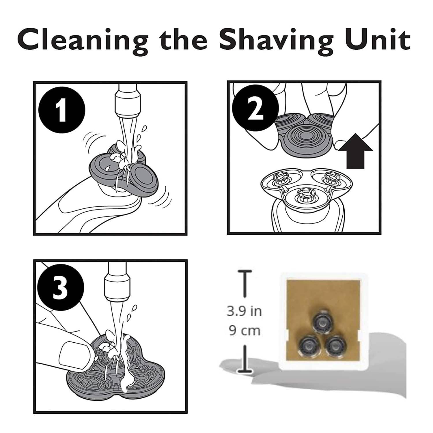 3-Pack: Generic Replacement Heads for Philips Norelco Shavers Series 5000 DailySale