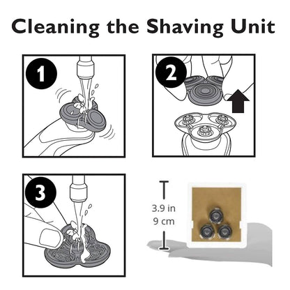 3-Pack: Generic Replacement Heads for Philips Norelco Shavers Series 5000 DailySale