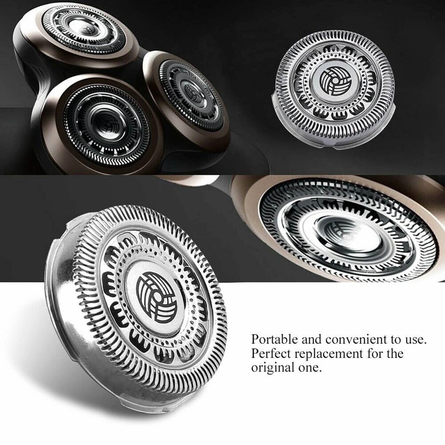 3-Pack: SH90 Replacement Head for Philips Norelco DailySale