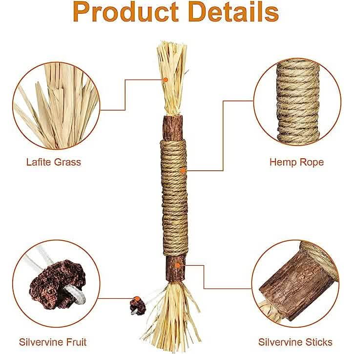 3-Pack: Silvervine Sticks Cat Toys DailySale