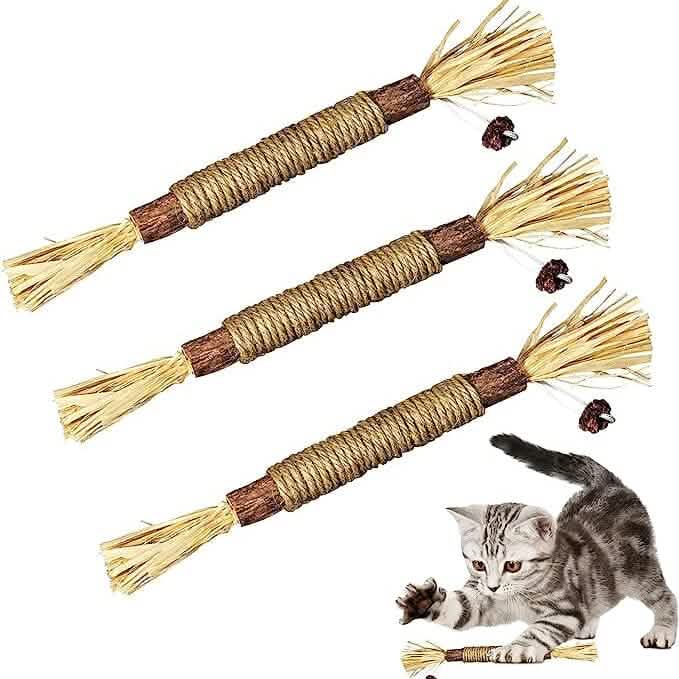 3-Pack: Silvervine Sticks Cat Toys DailySale
