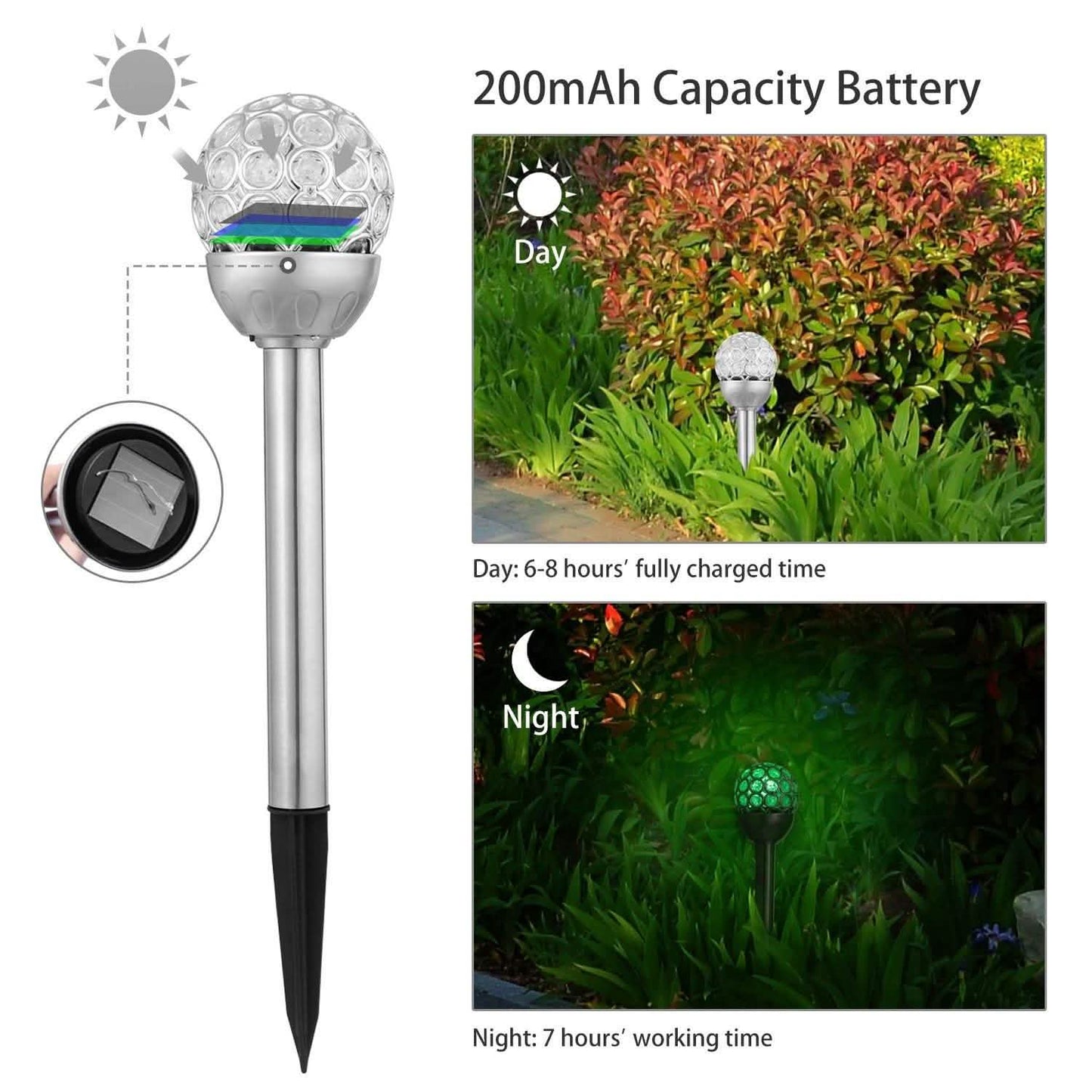 3-Pack: Solarek Outdoor Solar Lights DailySale