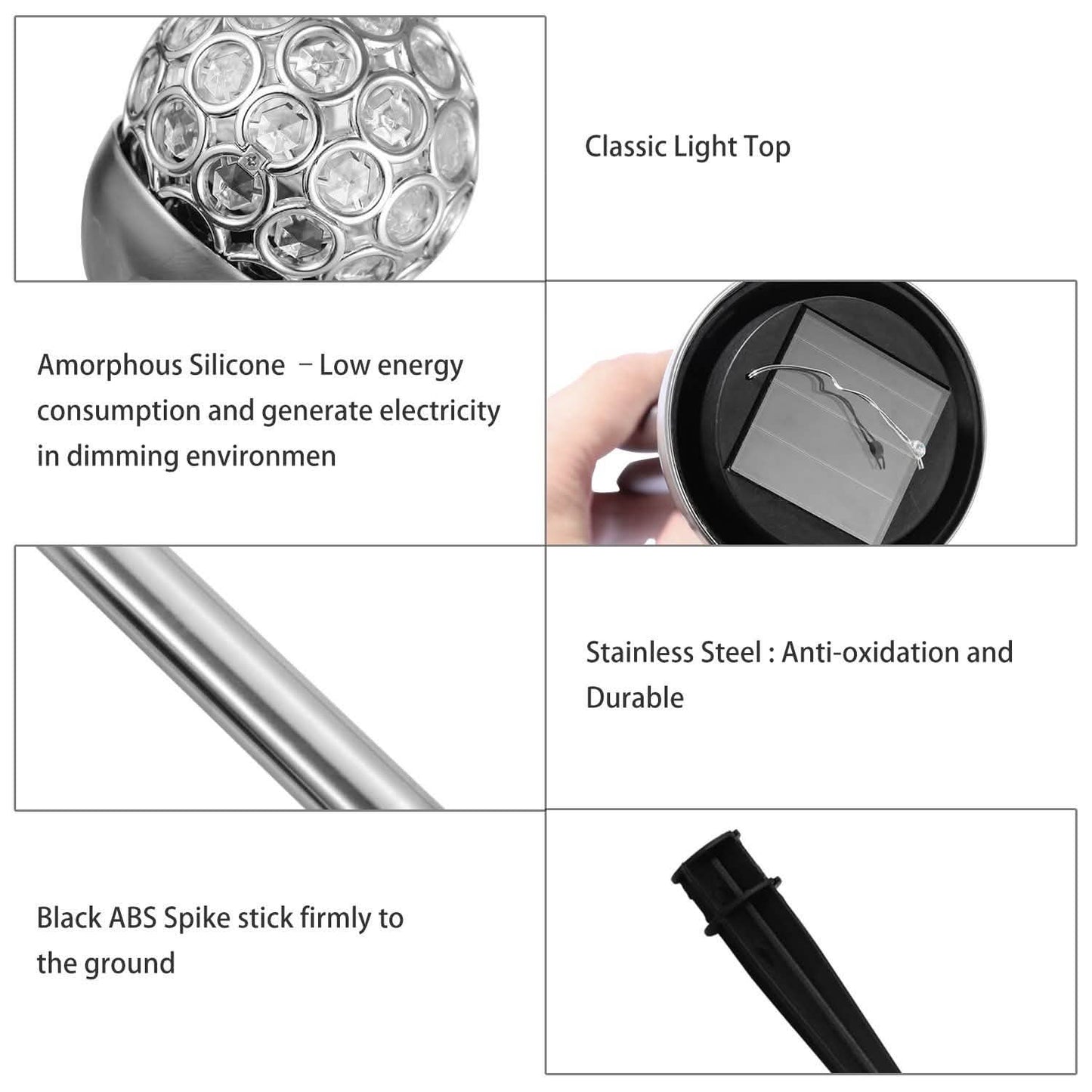 3-Pack: Solarek Outdoor Solar Lights DailySale