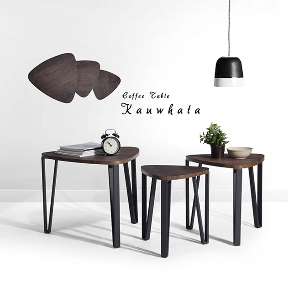 3-Pack: Stacking Side Table Set DailySale